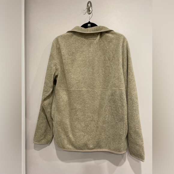 Abercrombie 3/4 Zip Fleece Sweatshirt NWT - Picture 3 of 3